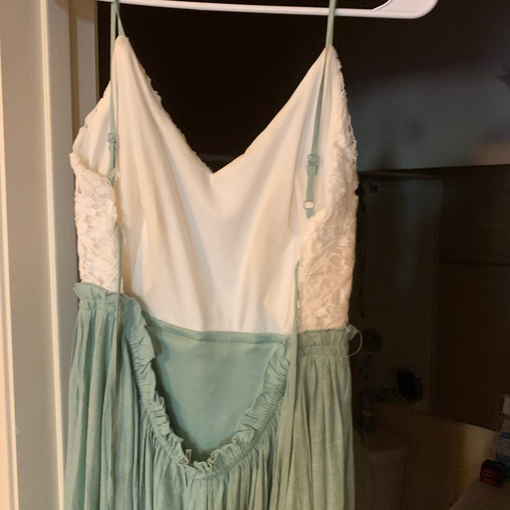 Floor length dress